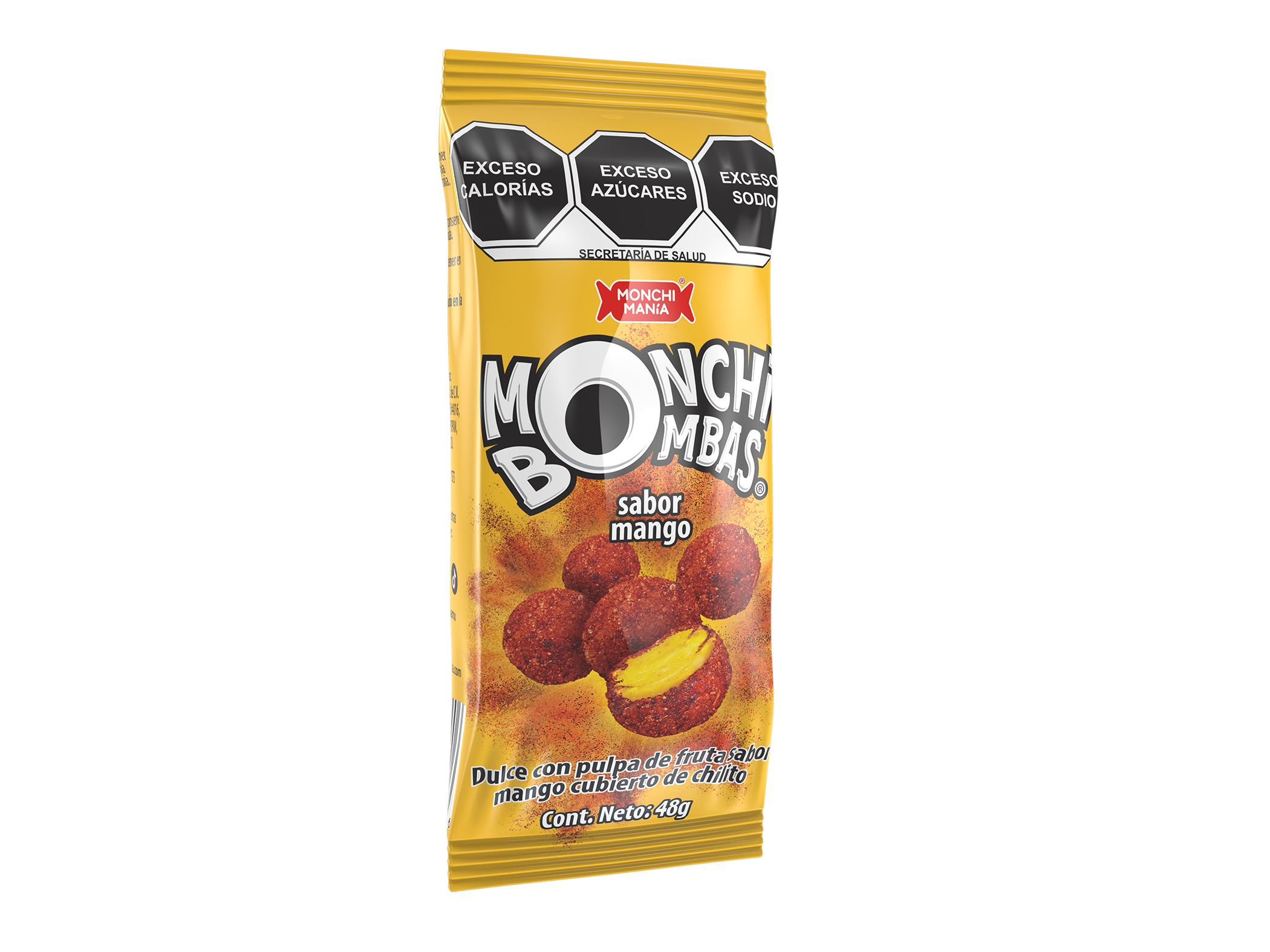 Caja Monchibombas Mango con 24 empaques